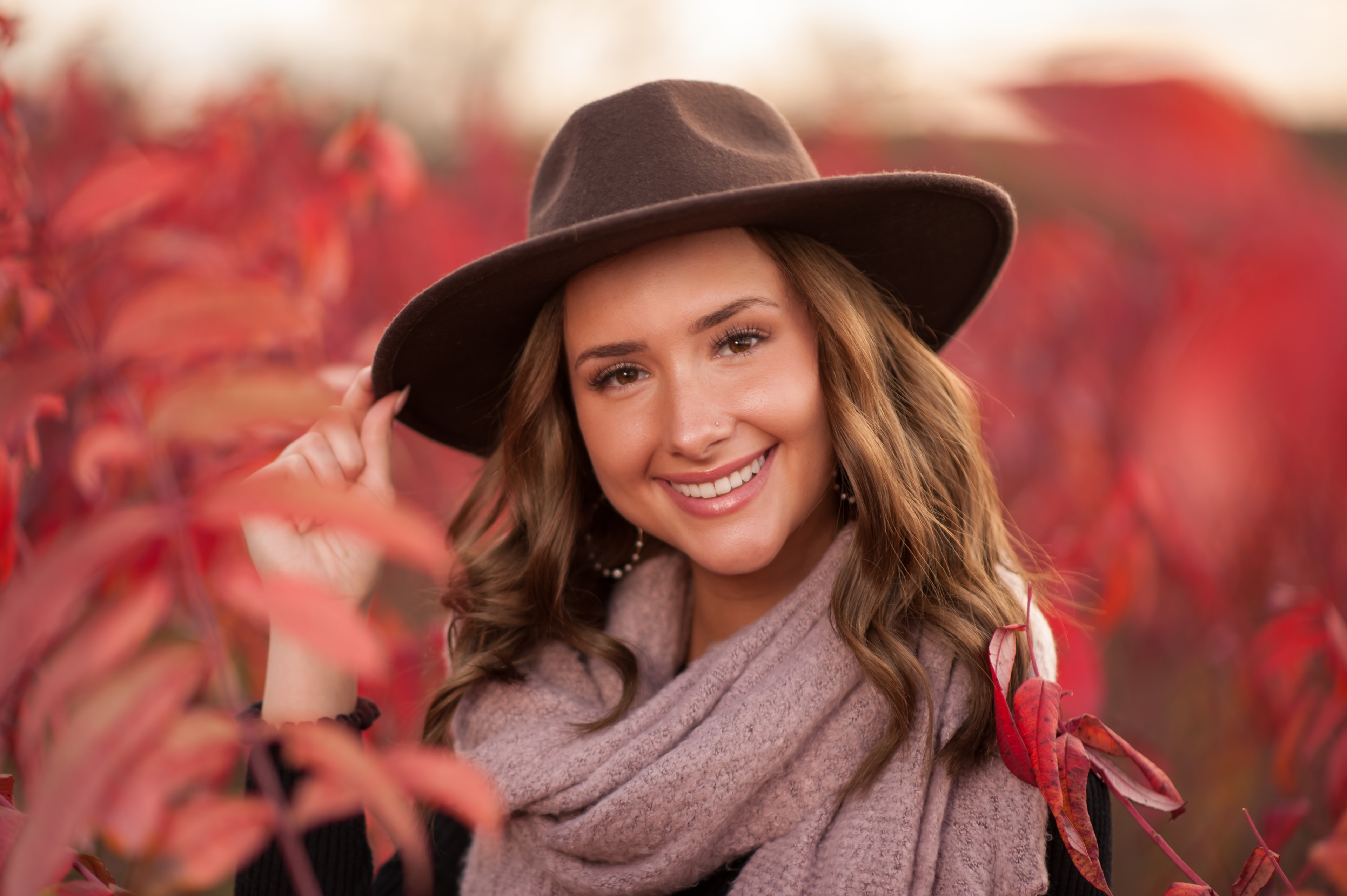 Senior portrait session — editorial black and white photography by Photos By Amanda