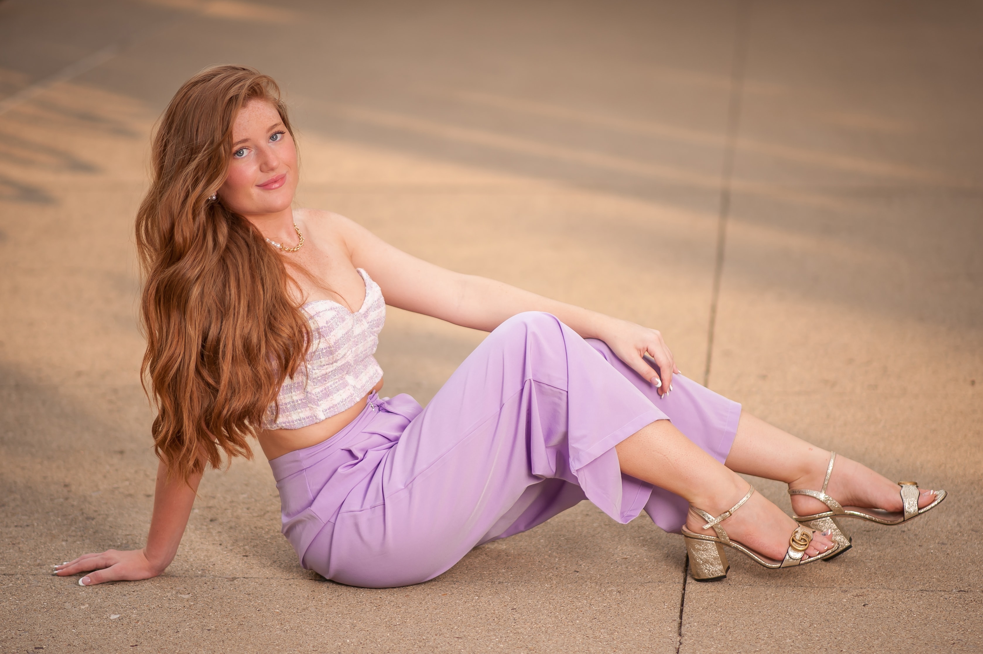 Fine art senior portrait — Izzy, Central Ohio luxury senior photography